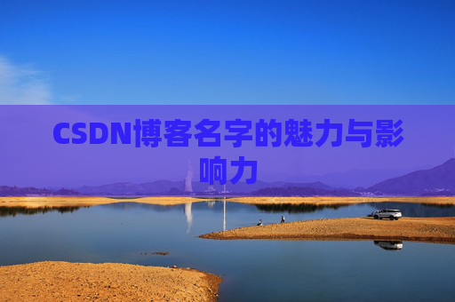 CSDN博客名字的魅力与影响力